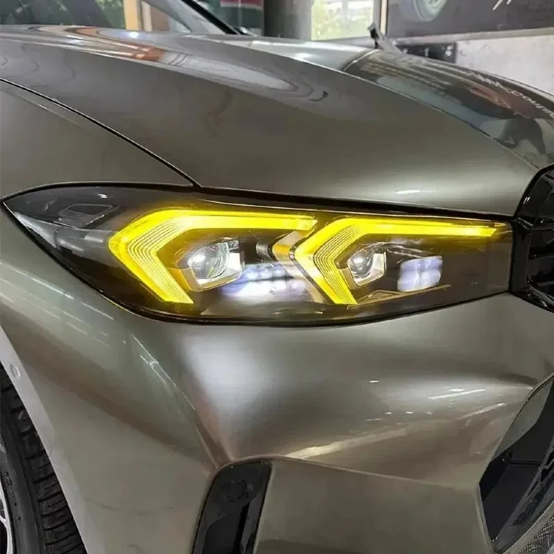 Yellow Angel Eyes DRL LED Boards For 2023 2024 BM-W 3 SERIES G20 G21 G28 LCI 330e 330i M340i M340ix US Daytime Running Light-5