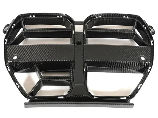 Car Body Kit for BMW M3 G80 M4 G82 G83 2021+ W/ACC Carbon Fiber Nose Grill Grille Trim-3