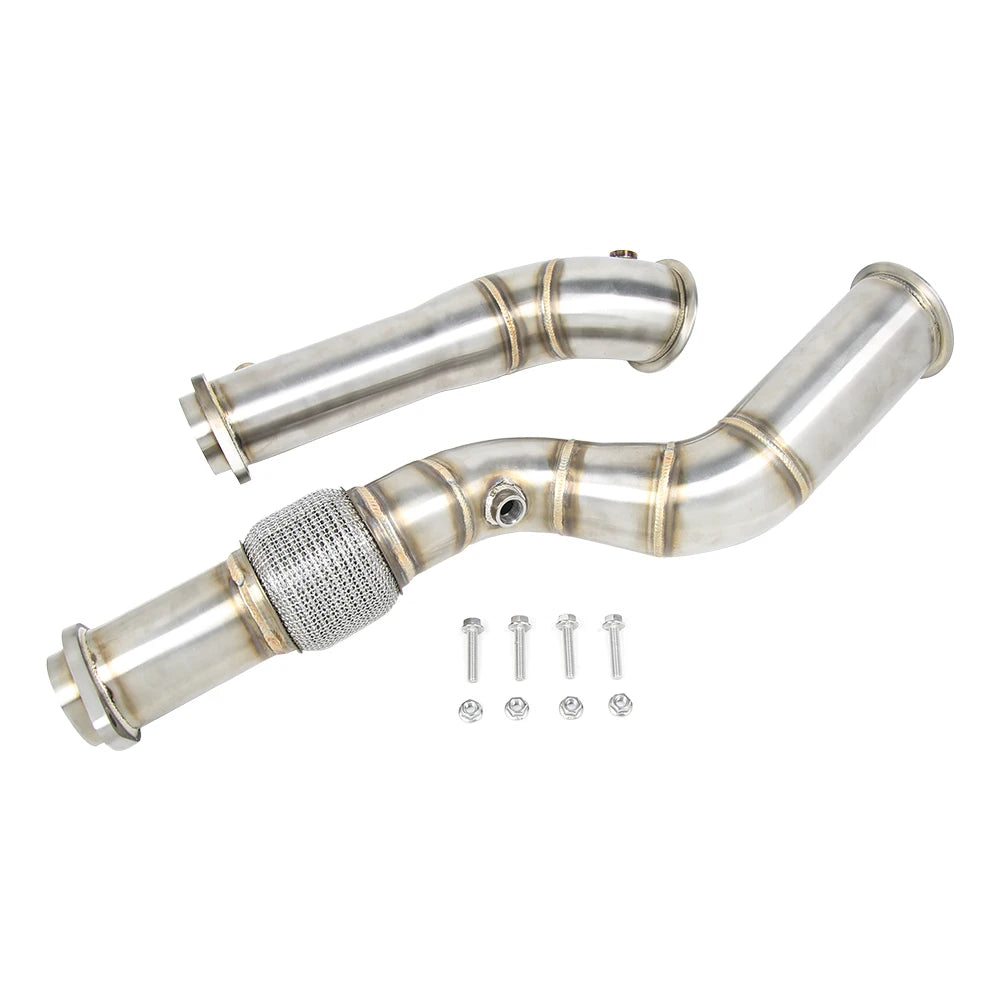 For BMW G80 M3 G82 M4 S58 Exhaust Downpipe 304 Stainless Steel Material High Performance TIG Welding-0
