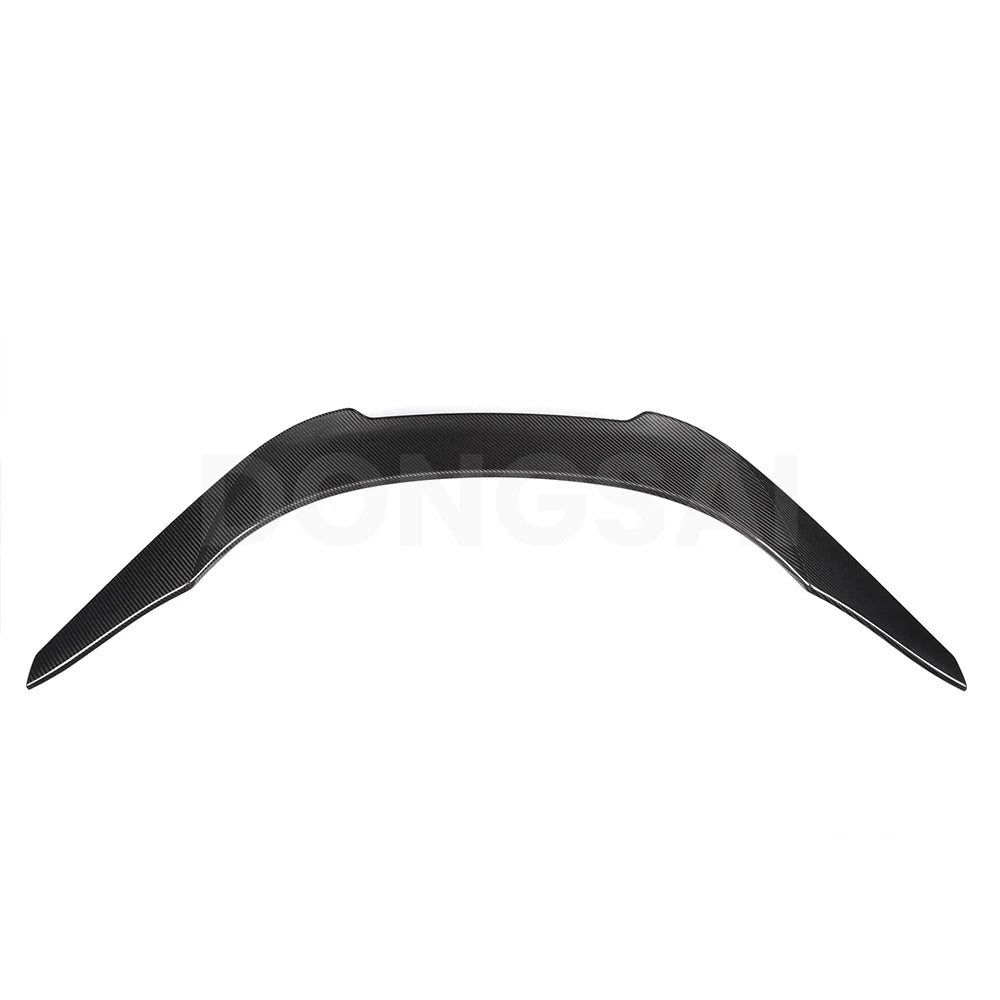 High Kick V Style Prepreg Carbon Fiber Rear Trunk Spoiler for Toyota A90 Supra 2020+-3