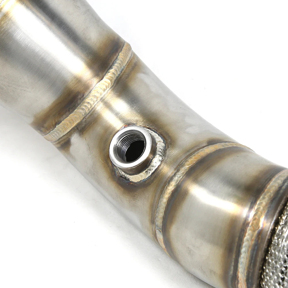 For BMW G80 M3 G82 M4 S58 Exhaust Downpipe 304 Stainless Steel Material High Performance TIG Welding-3