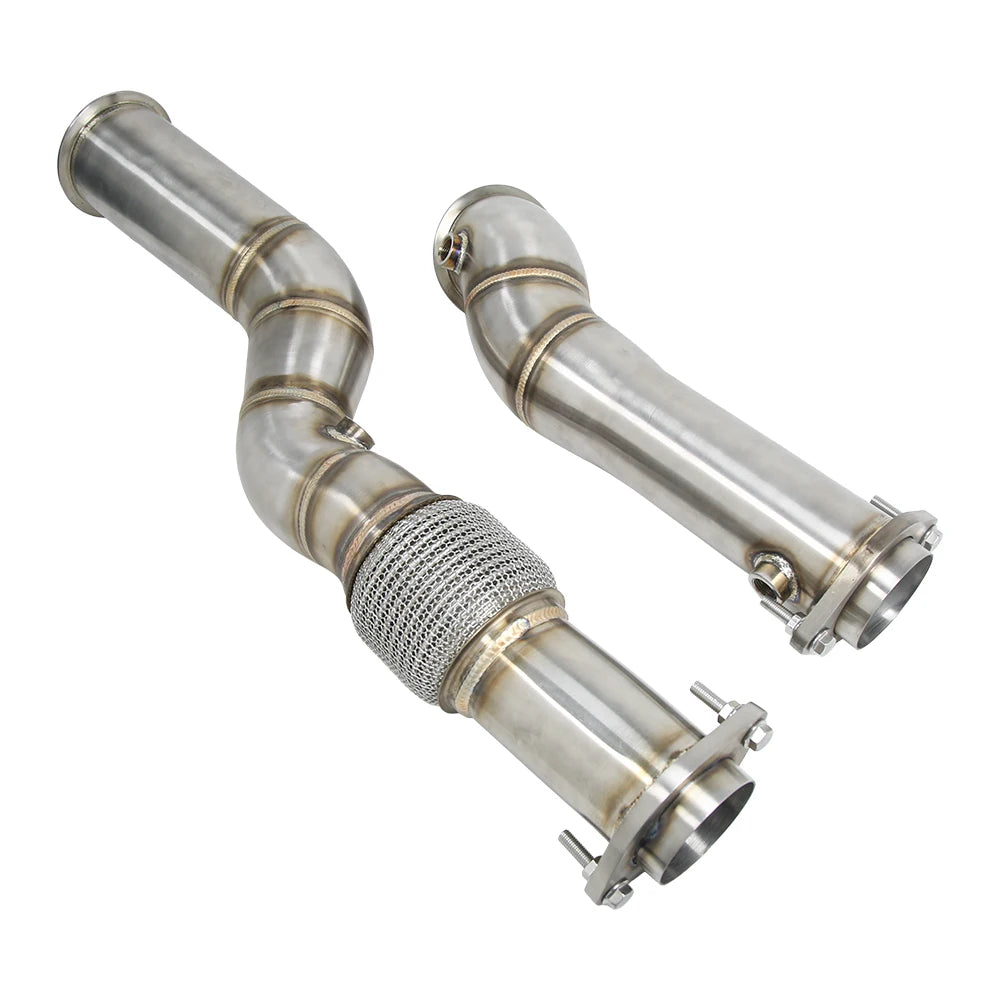 For BMW G80 M3 G82 M4 S58 Exhaust Downpipe 304 Stainless Steel Material High Performance TIG Welding-1