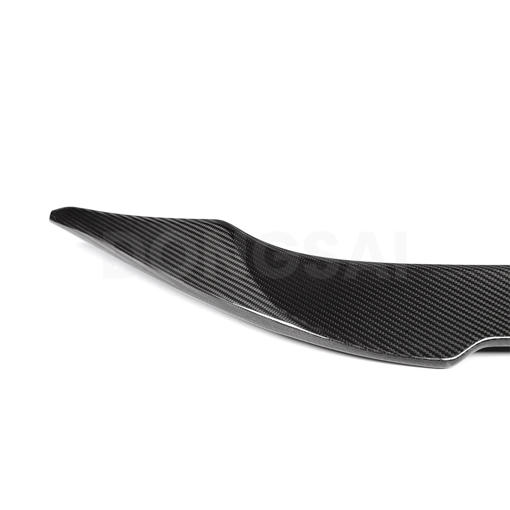 High Kick V Style Prepreg Carbon Fiber Rear Trunk Spoiler for Toyota A90 Supra 2020+-5
