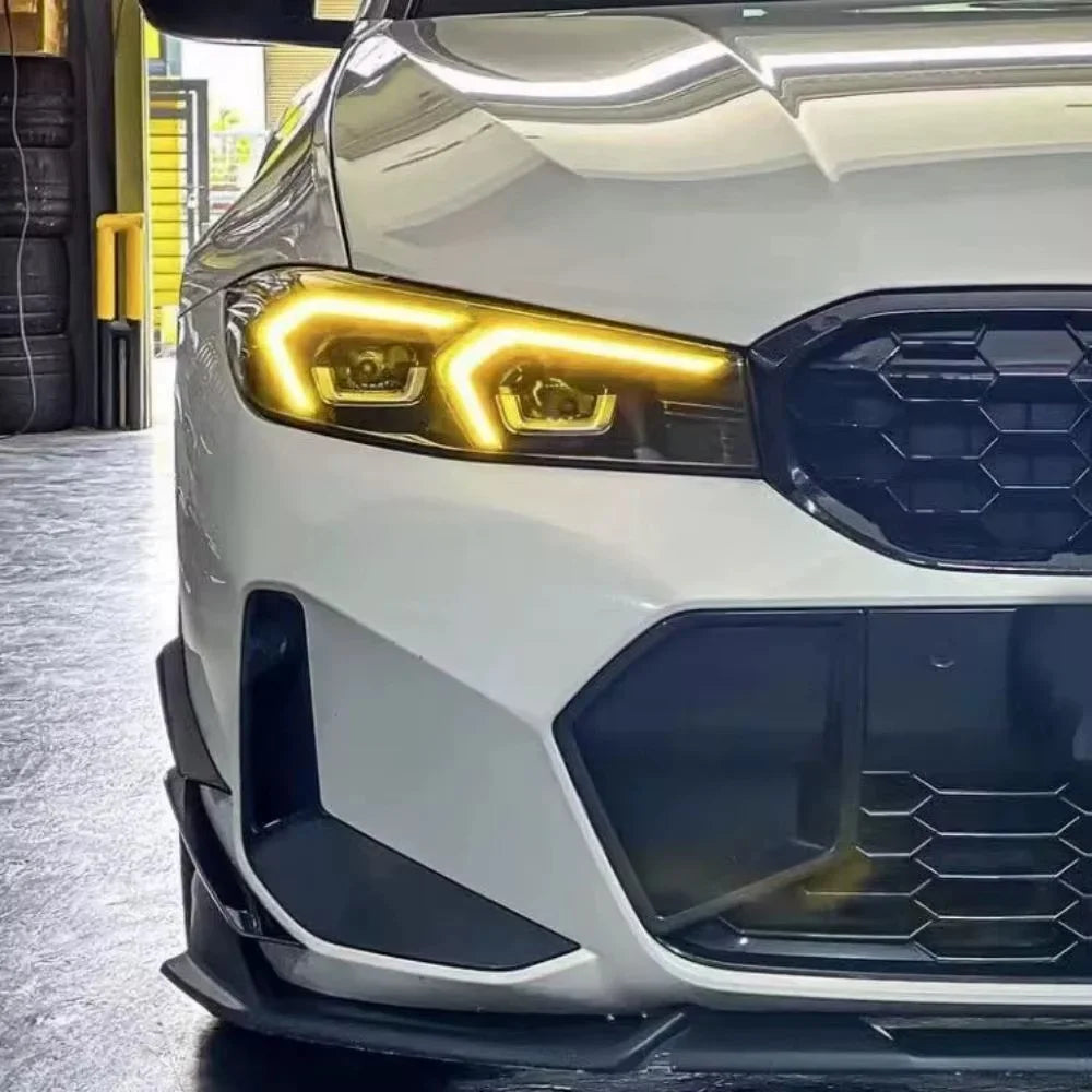 Yellow Angel Eyes DRL LED Boards For 2023 2024 BM-W 3 SERIES G20 G21 G28 LCI 330e 330i M340i M340ix US Daytime Running Light-3