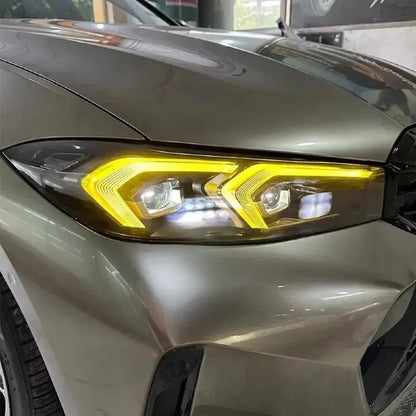 Yellow Angel Eyes DRL LED Boards For 2023 2024 BM-W 3 SERIES G20 G21 G28 LCI 330e 330i M340i M340ix US Daytime Running Light-5