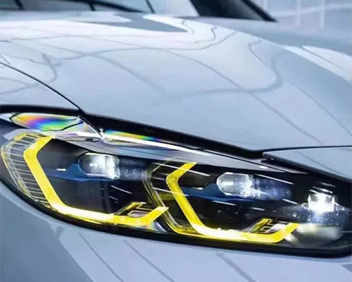 SJC Auto Hot Sale Yellow DRL Module LED Boards for BMW G80 M3 G82 G83 M4 2021 Upgraded Headlight Head Lamp DRL Module-0
