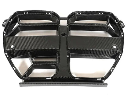 Car Body Kit for BMW M3 G80 M4 G82 G83 2021+ W/ACC Carbon Fiber Nose Grill Grille Trim-3