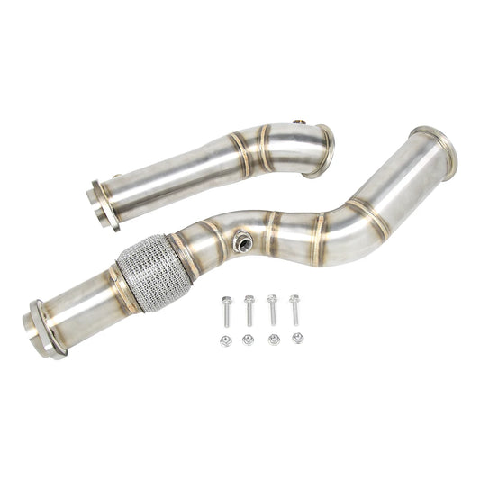 For BMW G80 M3 G82 M4 S58 Exhaust Downpipe 304 Stainless Steel Material High Performance TIG Welding-0
