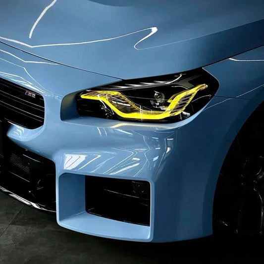 OEM DRL Lemon Yellow Angel Eyes LED Module for BMW 2 Series M2 G42 G87 CSL Style Daytime Running Light  2022-2024-1