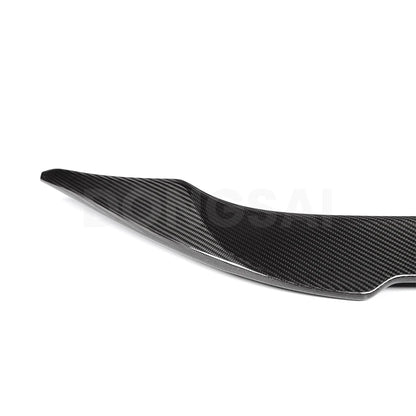 High Kick V Style Prepreg Carbon Fiber Rear Trunk Spoiler for Toyota A90 Supra 2020+-5