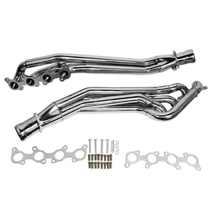 Mustang GT 5.0L V8 2011-2016 Stainless Steel  2.50" Exhaust Headers w/ gaskets