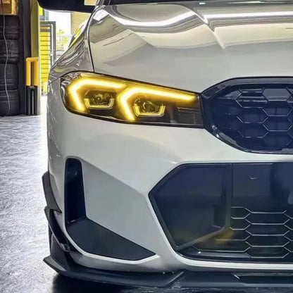 Yellow Angel Eyes DRL LED Boards For 2023 2024 BM-W 3 SERIES G20 G21 G28 LCI 330e 330i M340i M340ix US Daytime Running Light-3