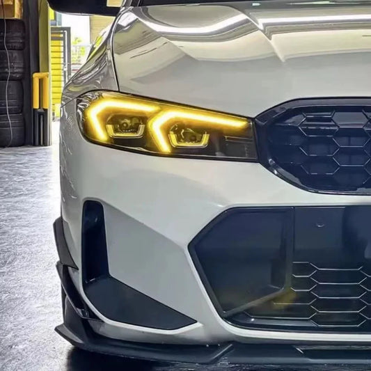 Yellow Angel Eyes DRL LED Boards For 2023 2024 BM-W 3 SERIES G20 G21 G28 LCI 330e 330i M340i M340ix US Daytime Running Light-3