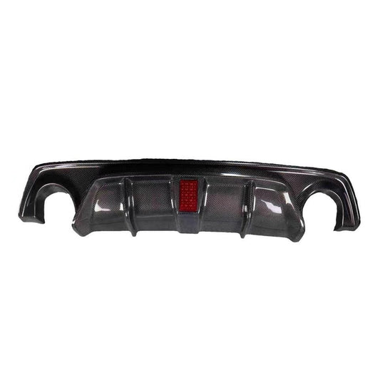 Infiniti Q50 2018 Carbon Fiber Rear Diffuser with LED